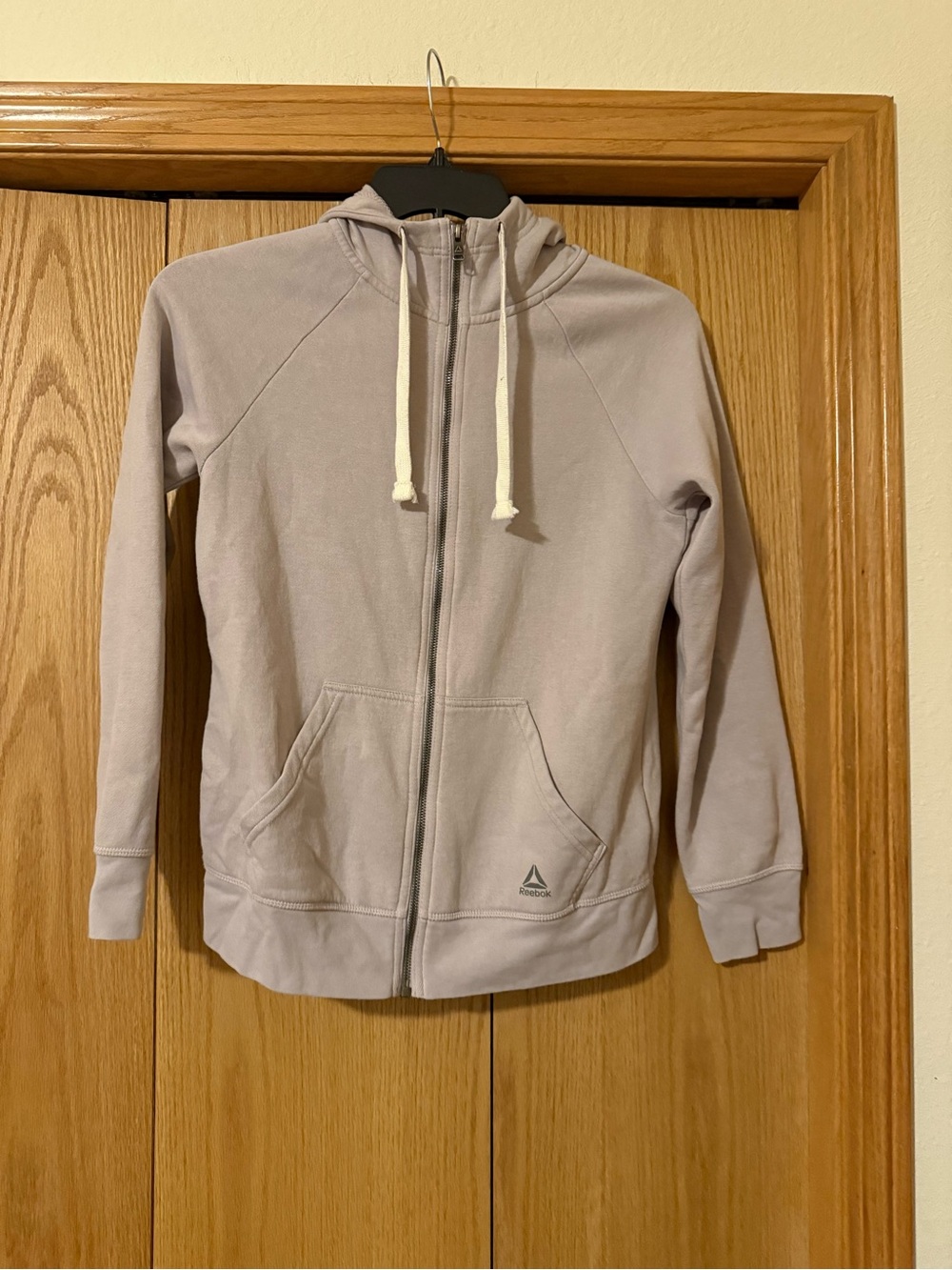 Reebok Lavender Zip-Up‎ Hoodie with Hood
